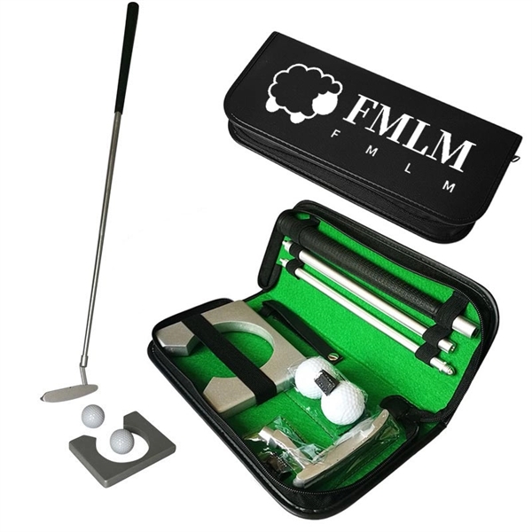 Golf Club Aluminum Alloy Putter Kit for Travel and Indoor