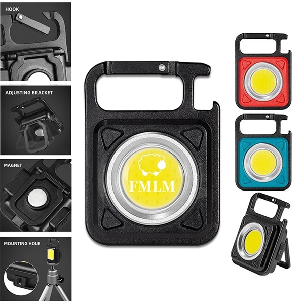 COB Rechargeable Keychain Light