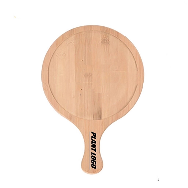 Solid Wood Steak Pizza Plate