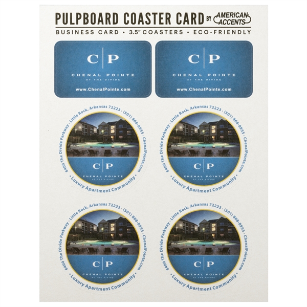 35 pt Coaster Card Pulpboard Full Size