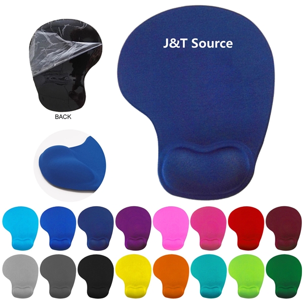 Custom Logo Wrist Rest Mouse Pad