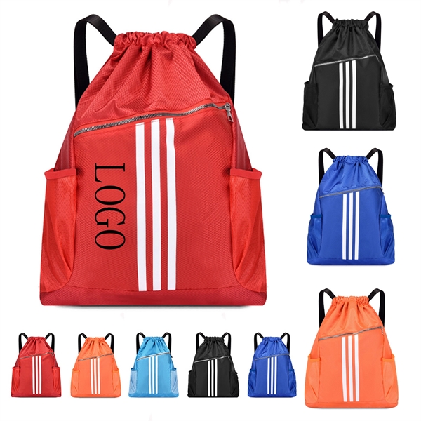 Drawstring Backpack Sports Sackpack