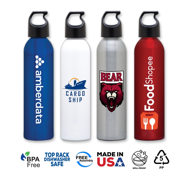 Aluminum Bottle USA Made- 240z