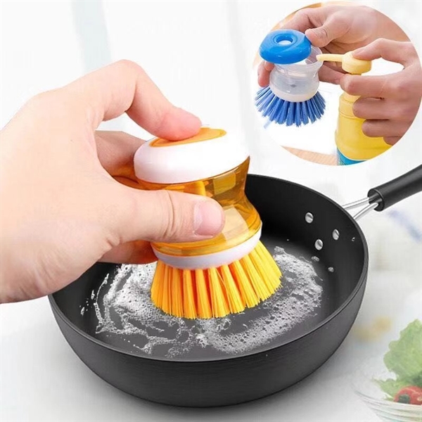 Soap Dispensing Palm Brush
