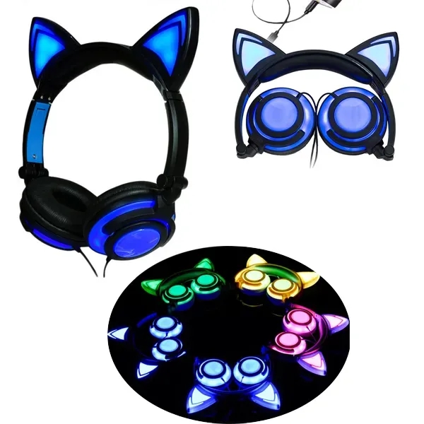 Cat Ear LED Headphone