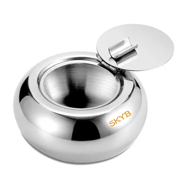 Round Stainless Steel Ashtray