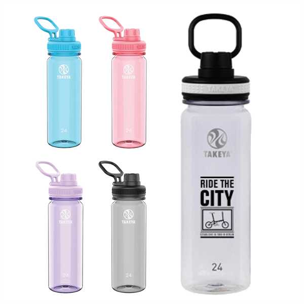 Takeya® 24 oz. Tritan Water Bottle with Spout lid
