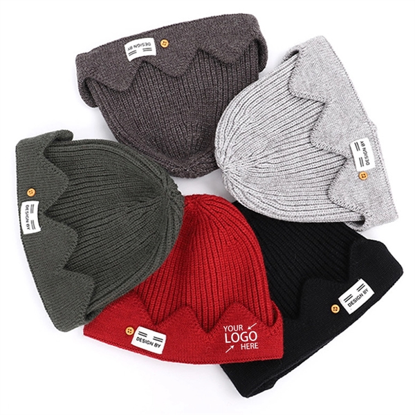 Winter Beanie Crown Hat