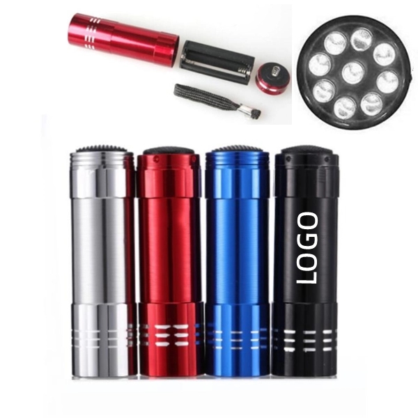 LED Mini Camping Flashlight With Lanyard