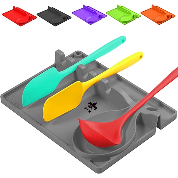 Larger Size Silicone Spoon Holder