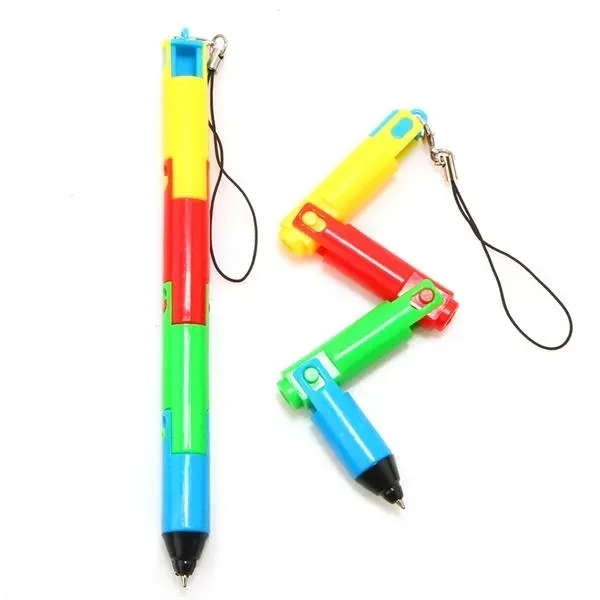 Foldable ballpoint pen