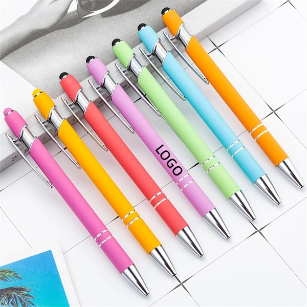 Touch Ballpoint Pen with Stylus Tip