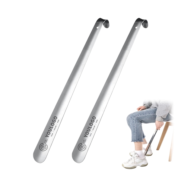 23 " Stainless Steel Lazy Shoe Wearer Extra Long Shoehorn
