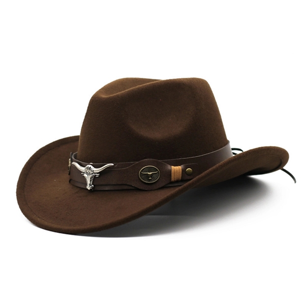 Custom Wool Cowboy Hat Jazz Sombrero