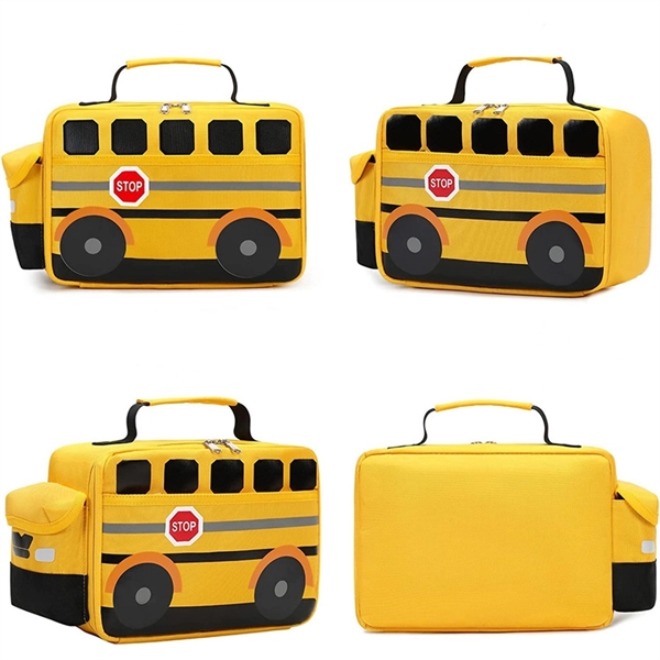 School Bus Insulated Lunch Box