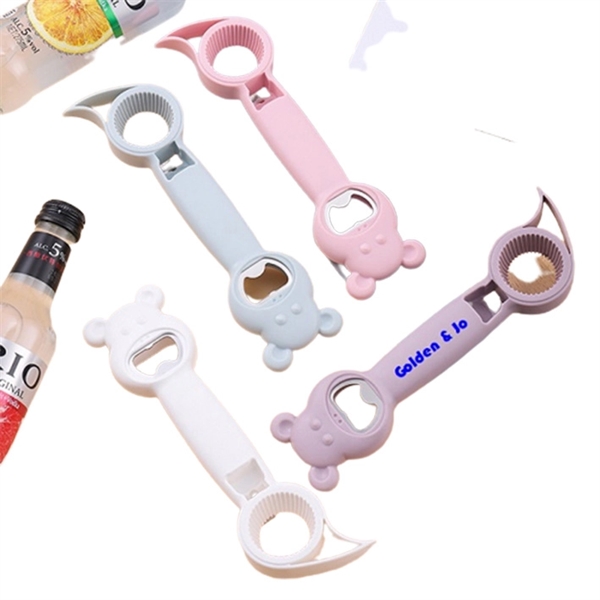 4 in 1 Multi Function Can Opener Bottle