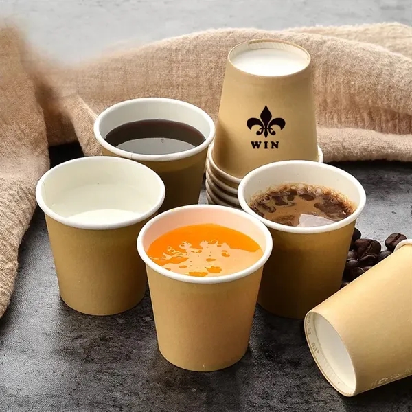 2 OZ 60ml Disposable Kraft Paper Cups