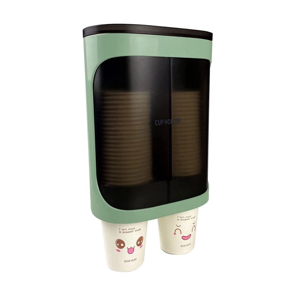 Double Tube Cup Dispenser