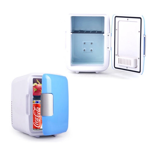 135 Oz Protable Mini Fridge For Car With Handle