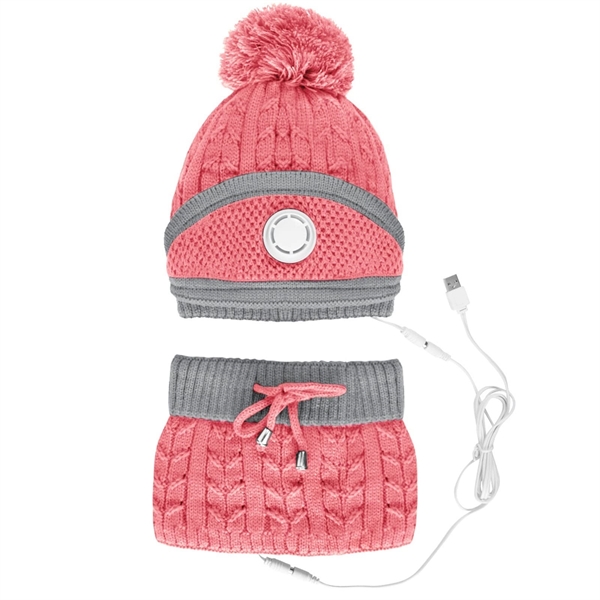 Usb Heated Hat Scarf