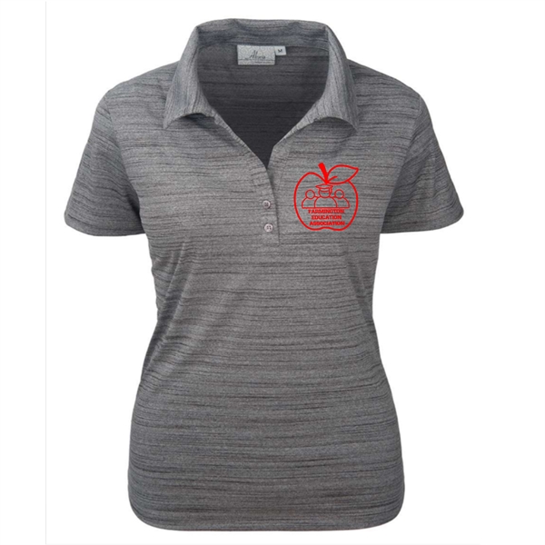 Tiger Stripe Jersey Ladies' Y-Placket Polo
