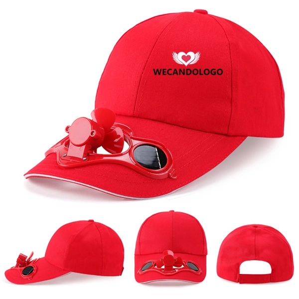 Solar Shade Fan Cap
