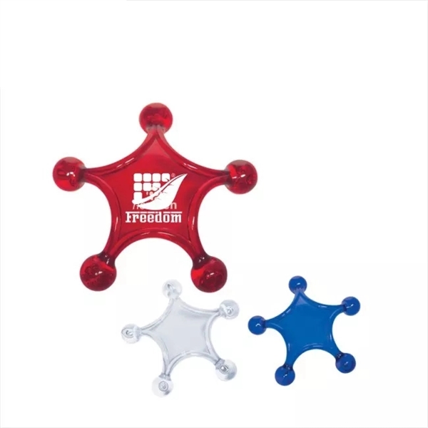Plastic Star Shaped Body Massager