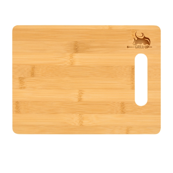 Large Bamboo Cutting Board w/ Handle