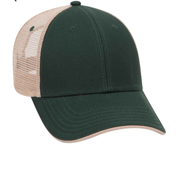 Otto 6 Panel Low Pro Mesh Back Trucker Hat