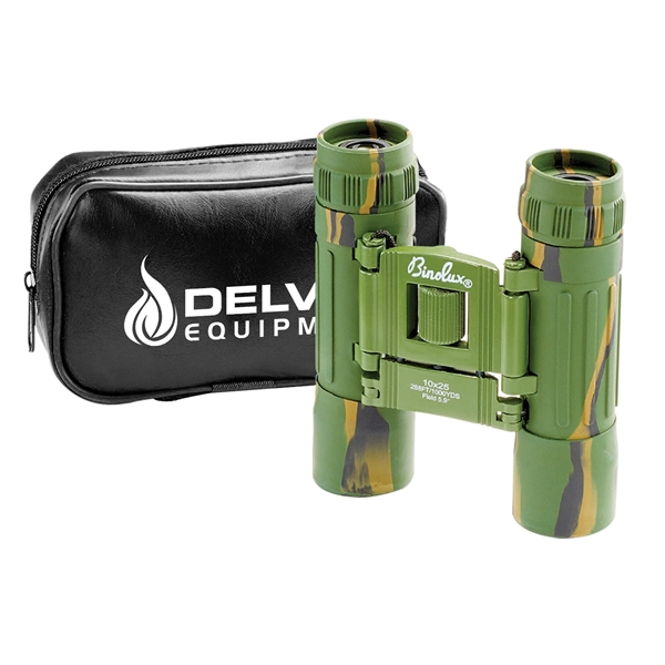 BINOLUX® CAMOUFLAGE 10 POWER ROOF PRISM BINOCULAR