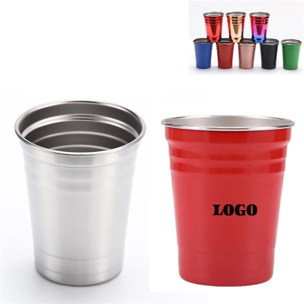 16 Oz. Stainless Steel Solo Cup