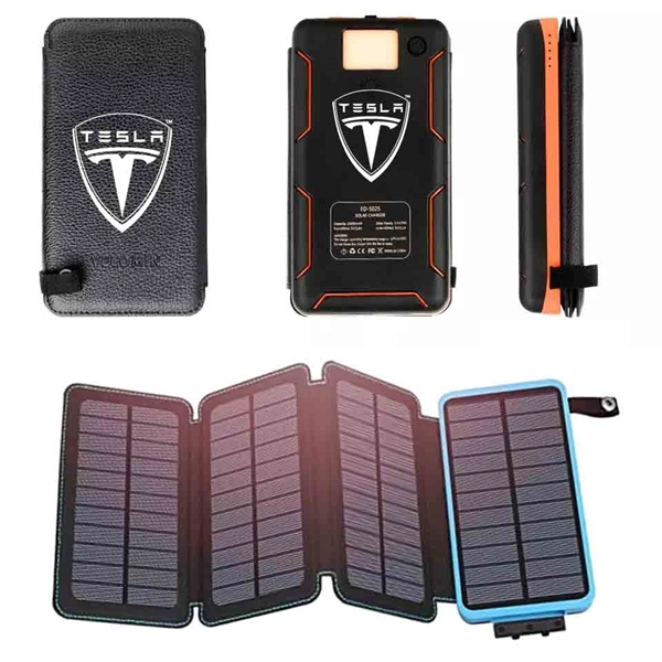 ECO Friendly Sunlight 4-Panel Solar Power Bank