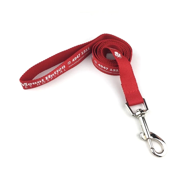 3/4"Wx72"L Durable Polyester Pet Leash w/ Metal Carabiner