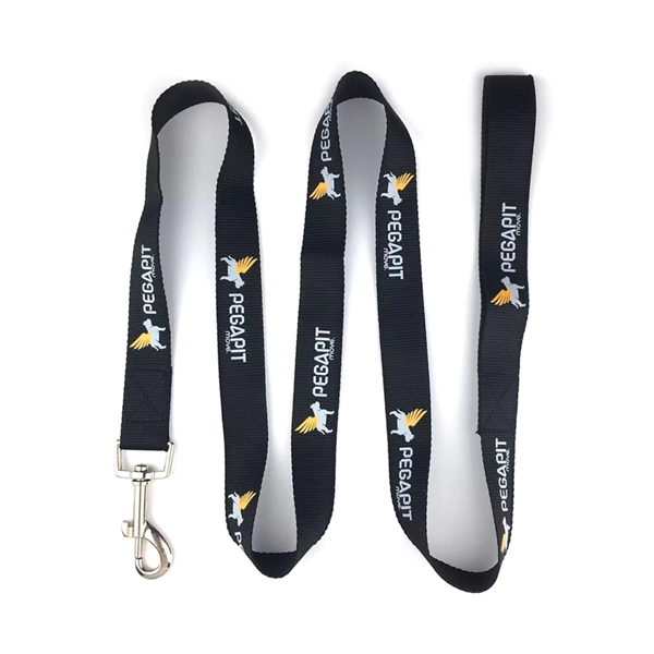 1"Wx72"L Polyester Durable Pet Leash w/ Metal Carabiner