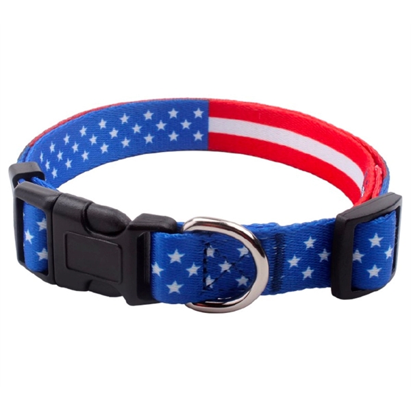 3/4"x20" Sublimation Adjustable Pet Collar w/ Buckle Release