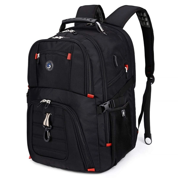 Extra Large 52L Travel Laptop Backpack with USB Charging