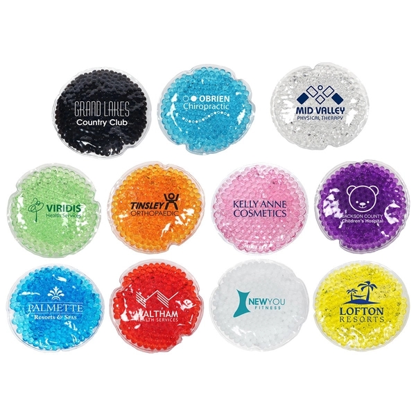 Round Aqua Pearls Hot/Cold Ice Pack