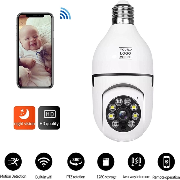 Wireless Light Bulb Camera