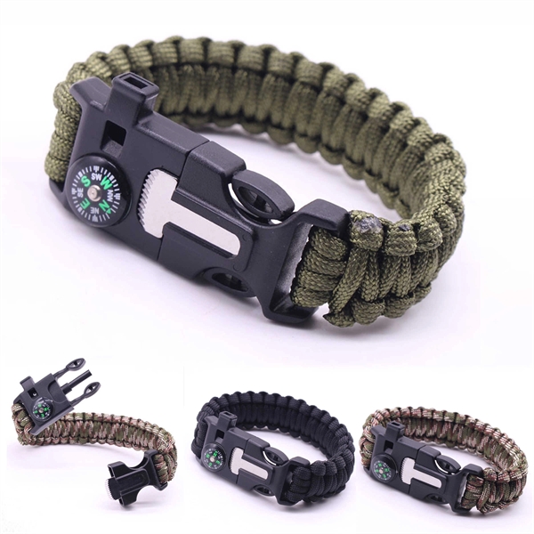Custom Logo Emergency Paracord Tactical Survival Bracelets