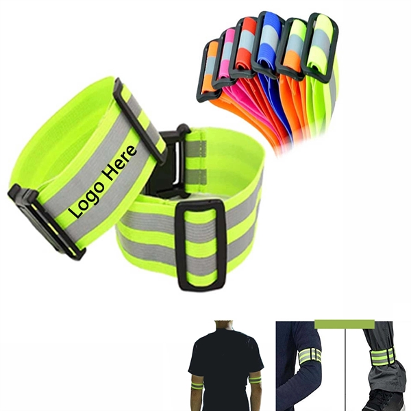 Yellow Adjustable Reflective Belt