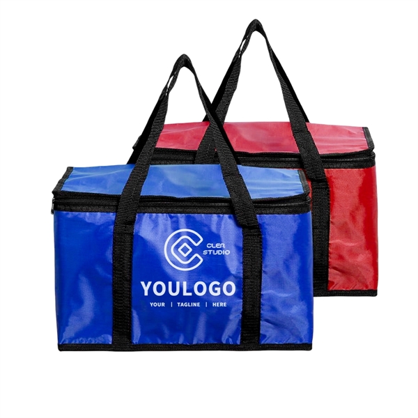 Oxford Cloth Buckle Cooler Insulation Tote Bag