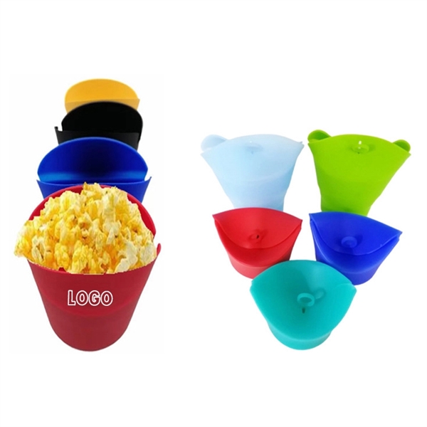 Microwave Silicone Popcorn Bucket