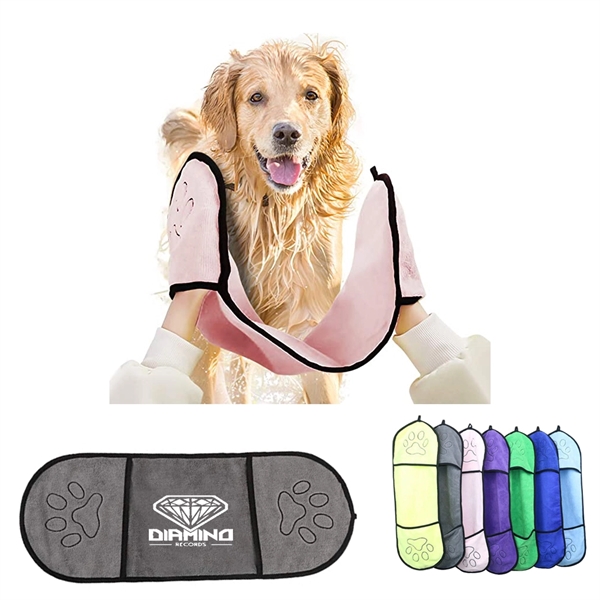 Microfiber Dog Bath Towel
