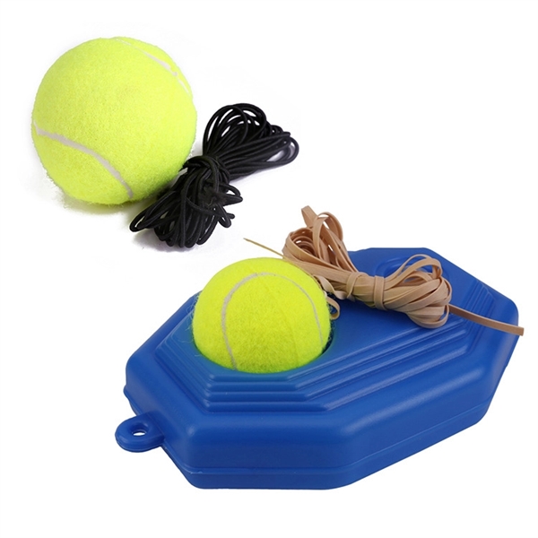 Single Tennis Trainer For Beginner With 2 Balls