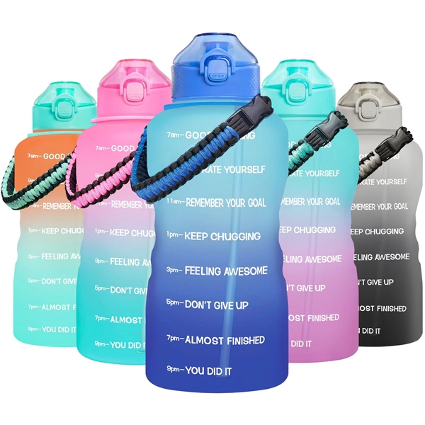 1gal Plastic Water Bottle With Braided Strap