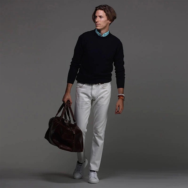 Oxford Button Down Collar Polo