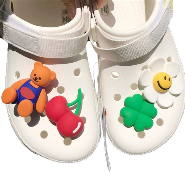 Rubber Shoe Charms for deconration