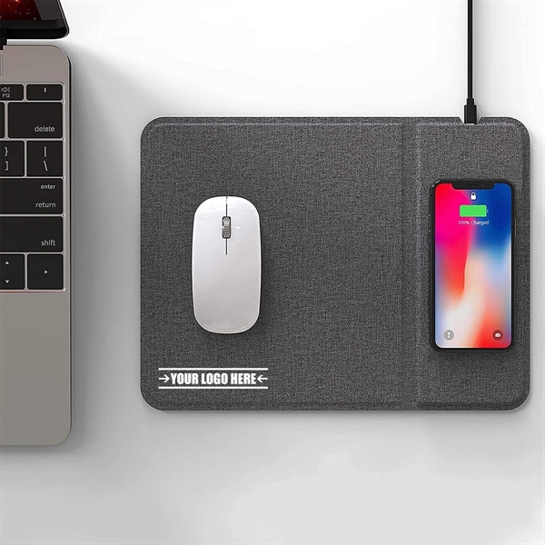 15W Fast Wireless Charging Mouse Pad Qi Certified