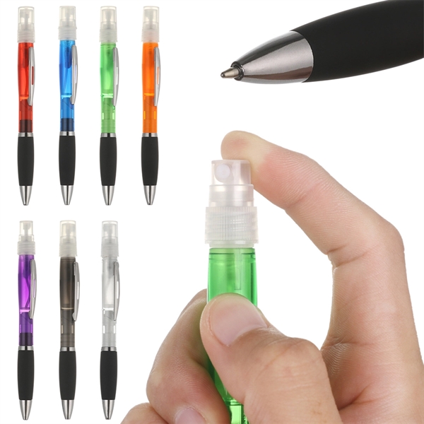Ballpoint Pen With Plastic Perfume Bottle