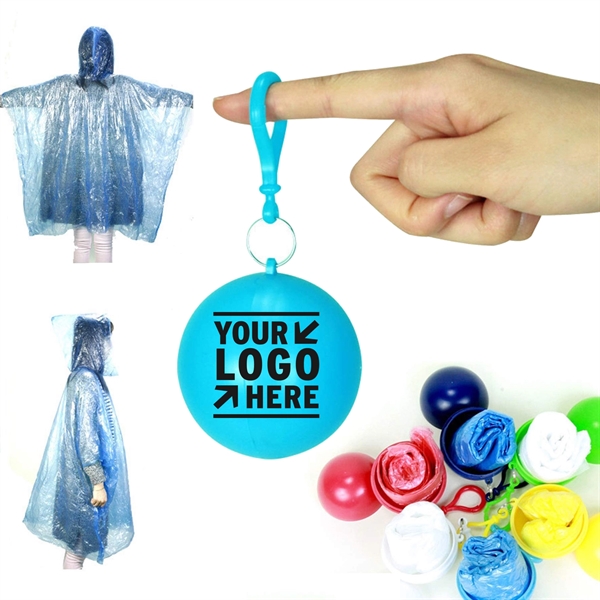 Portable Clear Raincoat Ball